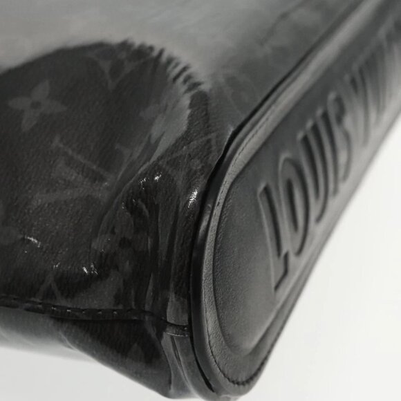 LOUIS VUITTON Eclipse Glaze Pochette Cosmos Clutch Bag M63373 LV Auth 94116 - Picture 9 of 15